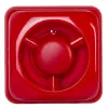 Siren 24V DC Long Life Siren Fire With Strobe Fire Alarm Red Police Alarm dla bezpieczeństwa