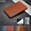 CASE CASE för Samsung Galaxy Tab A 8.0 10.1 2019 SMT515 Tablett Fold Stand Flip PU Leather Cover för Tab S5E S6 Lite S7 A7 10.4 "T505