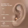 Apparatuur mini bluetooth onzichtbare oortelefoon slaapheadset draadloze slaap oordopje geluidsreductie voor telefoons aanraakbediening oplaadkast