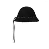 Berets doppelseitige Dual Purpose Wanderung Aufbewahrung Big Bim Fisherman Hut Panama Koreanische Sonnenbrandungskappe