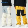 Calças Searipe Men Ski -Pants Winter Casal Tooling Snowboard calça