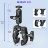 Studio New Aluminum SLR Camera Magic Arm 360° Ball Head with Crab Claw Clip Universal Monitor Bracket BallHead Clamp Super Holder Stand