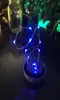 2st Blue Regular Color LED Solar Mason Jar Fairy Light Light Light Up Weddings Parties 276 Inch Löstagbar Metal Ring2930966