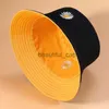 Designer Wide Rente Chapeau Beaut Chapeau Femelle Summer Fisherman Chapeau Male et femelle Chapeau de soleil chapeau de soleil