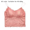 Camisoles Tanks Zomer vrouwen kanten sexy top zon mouwloze massieve tops niet -gebulde bralette beha bustier ritssluiting back club crop tank plus