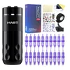 Mast Wireless Tattoo Kit Rider Pro Machine Brushless Motor Built-in Battery Mast Pro Cartridges Set TZ-039