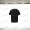 Xinxinbuy Men Designer Tee T-shirt 2024 Italie Paris Lavage lettre broderie Coton Coton Coton Coton Femmes Blanc Noir M-2xl