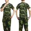 Men's T-Shirts Camouflage Tactical Shirt Short Sleeve Mens Quick Dry Combat T-Shirt Military Army T Shirt Camo Outdoor Hiking Hunting ShirtsL2404