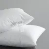 Travesseiros para almofadas para dormir ortopédico branco com frete grátis Groggery Groggery Medical Headrest Fiber Bedroom Pillow para dormir pescoço