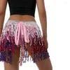 Gonne Summer Stiteined Lultura Short Short Skirt Women Night Club Crow Back Culoning Elastic High Welf Fringe Sexy Streetwear sexy