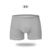 Underbyxor mäns ren transparenta shorts underkläder man plus size casual sovande