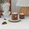 Kerzenhalter Retro Crystaltick Halter Tisch Romantische Vazenhouder Nordic Cylinder Marokko Kerzen Abendessen Pe de Vela Vasen Tabl df50zt