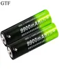 GTF 37V 18650 9900mAh Bateria recarregável Liion de alta capacidade para a lanterna da tocha da tocha Battery8682368