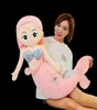 85100cm Giant Kawaii Starfish Mermaid Plush Toys Soft Animal Pillow Stuffed Toy Dolls Boys Girls Birthday Gifts Decor H07735735