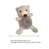 Accessoires de cheveux belles groupes de ours doux femmes filles en peluche