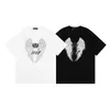 TRENDY LUXURYS MENSE Designer T-shirts Amirir Shirt Cartoon Wolf Imprimé T-shirts Cotton Casual Tee Tee Sleeve Men Femmes Unisexe Streetwear T-shirt S-XL