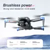 Drones K818 Max Drone Brushless 4K HD Câmera Aérea Posicionamento de fluxo óptico com aeronaves aéreas de evitar obstáculos quadcopter WiFi WiFi