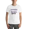 Herrpolos lavendel Menace 2.0 T-shirt Svetttröja Grafik T-skjortor Roliga estetiska kläder Mens