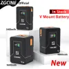 Studio ZGCINE ZGV50 V99 V160 V Mount Battery Power Bank 14.8V V Lock V Shape Liion Battery PD Fast Charging For camera DSLR