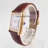 Dials Working Automatic Watches carter New Small Tank Series 18K Quartz Movement Watch Womens W5200002