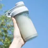 Tumblers Shake Cup Sports Fitness Water Bottle Creative Plastic Drinking High-capacity Protein Powder Whey Milkshake Mixing H240425