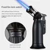 New Fashion Trendy Multifunctional Direct Impact Windproof Blue Flame Spray Gun Lighter