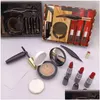 Makeup Sets 6Pcs/Set Set Cosmetic Bundle 3 Lipsticksadd1 Mascaraadd1 Eyelineradd1 Cusion Make-Up Kit Christmas Gift Drop Delivery Heal Ot9To