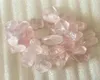 La bellissima guarigione politica di cristallo di quarzo rosa naturale fornisce una buona energia di cristallo di rose come dono 100g3412677