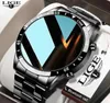 LIGE 2022 Full Circle Touch Sn Steel Band Luxury Bluetooth Call Men Smart Watch Activity Activity Sport Activity Fitness + Box CX2204068743885