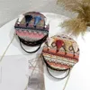 Bolsas de noite Moda feminina Boho Beach Trassels de verão Bolsa de ombro de crossbod