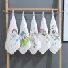 Produkt elinfant 5st baby facetowel söt tecknad bomull super mjuk baby handduk små fyrkantiga torkar 30*30 cm