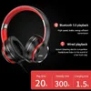 HD200 Bluetooth Kulaklıklar Üstü katlanabilir bilgisayar kablosuz kulaklıklar gürültü iptali hifi stereo oyun kulaklığı 240419