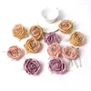 Fleurs décoratives 2 / 5pcs Peony Heads Artificial Heads 8cm Fake for Home Decor Marriage DÉCORATIONS DE MARIAGE DIY ACCESSOIRES DE COURT