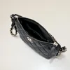 Großhandel Womens Modebags Klassische Mini -Klappenketten 74p ABERARM BAG KAVIAR KOWHIDE HIPPIE SABE