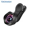 Lens Flower Bud 5K HD Mobiltelefonkamera lins 0,45x vid vinkel 15x makro 2 i 1 linser Ingen distorsion för iPhone 11 7 8 Huawei Xiaomi