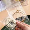 Bags Pack of 20 Crystal Clear Earring Holder Bags Self Seal Packaging Bags for Jewelry