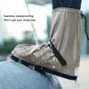 Regenjassen PVC Cubiertas schoenen bedekken regen herbruikbare ondoordringbare zapatos motorfiets voor hoge waterdichte fiets para -covers