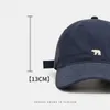 Caps à balle Summer Wide Brim Baseball Cap de baseball Outdoor Sunshade Hat Men Femmes Polar ours broderie Fashion Baseball Caps Vintage Hat ACCESSOIRES J240425