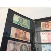 Sacs 31,5 * 25,5 * 4,5 cm en cuir pour la collection d'albums de pièces de monnaie Commémorative Banknote Folder Portable Home Decor Business Gifts Business