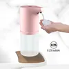 Dispensateur de savon liquide Tacles sans mousse automatique USB Charge Smart Infrared Capteur Dasiteur de laveur à main