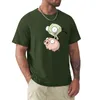 Polos masculinos Gir e Piggy camiseta Sweat Plus tamanhos masculinos de altura