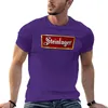 Polos maschile Steinlager Logo T-shirt grafica divertente più size vestiti carini per uomo grafico