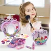 Sets Kinder Make -up Sets Kinder Mädchen Prinzessin Make -up -Box Glitz