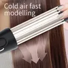 Curling Irons Airflow Styler 2-in-1 ion curler and straightener suitable for all styles of PTC fast heating curly hair flat iron Q240425