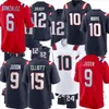 10 Drake Maye Ezekiel Elliott Nya Tom Brady Christian Gonzalez Matthew Judon Bailey Zappe Rhamonde Stevenson Matthew Slater Football Jerseys