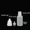 Bottles Wholesale dropping bottle Liquid Dropper Refillable Bottles Empty Plastic Squeezable Travel Paint Eye medicine bottle