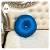 Travesseiro Classical Europeu Classical Color Sólido Cetim Pillow para Couch Room de Livro do Pillow Pillow Round Pillow 40*40