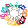 Keychains Portable Key Organizer With 30 Individual Spring Hooks And Tags For Multiple Keys Office Janitor Apartments