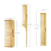 Hair Brushes 6Pcs Wood Combs Set Healthy Paddle Scalp Hairbrush Bamboo Cushion Head Mas Brush Care Drop 230529 Delivery Products Styli Otxf3