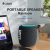 XDOBO Rainbowii Bluetooth altavoz IPX7 Wireless Portable 15w Boombox Bass 1800mAh FM Radio BT TF Reproducir para andar en bicicleta Running